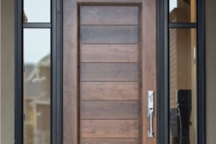 Provie Custom Entry Door with Sidelites