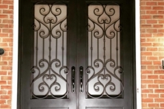 Cast Iron Front Entry Door
