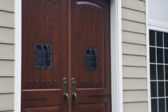 DOUBLE ENTRY DOOR