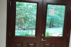 DOUBLE ENTRY DOOR