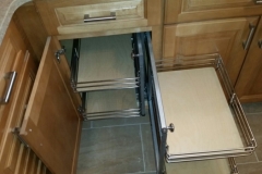 Kitchen cabinet storage